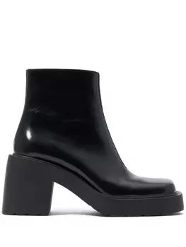 Кожаные ботильоны Bimba y Lola, черный