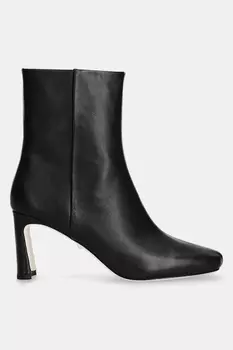 Кожаные ботильоны BOOTIE EMBELLISHMENT Marciano Guess, черный