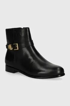 Кожаные ботильоны Brooke Lauren Ralph Lauren, черный