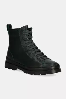 Кожаные ботильоны Brutus Camper, бирюзовый