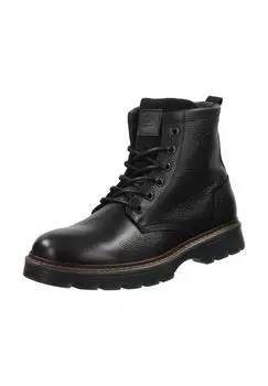 Кожаные ботильоны BULLBOXER, черный