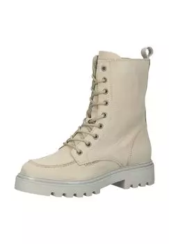 Кожаные ботильоны BULLBOXER, цвет Taupe Beige