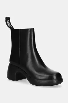 Кожаные ботильоны Camper Thelma II, черный