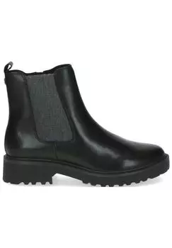 Кожаные ботильоны Caprice, черный