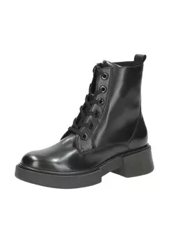 Кожаные ботильоны Caprice, черный