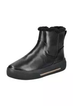 Кожаные ботильоны Clarks, черный