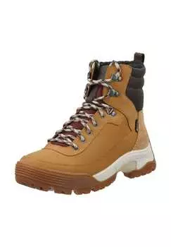 Кожаные ботильоны Clarks, цвет tan