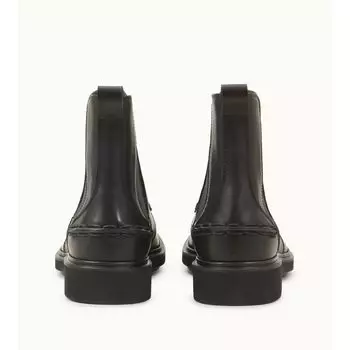 Кожаные ботильоны Clint TOD's, черный