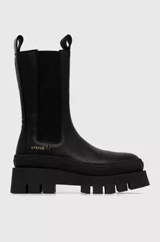 Кожаные ботильоны Copenhagen, черный