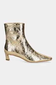Кожаные ботильоны Cosmo Michael Michael Kors, золотой