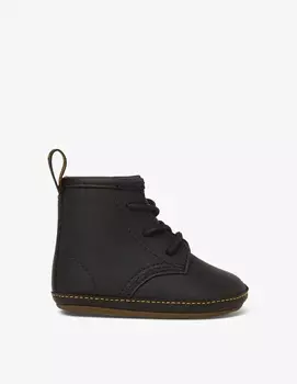 Кожаные ботильоны Crib 1460 - Черный Dr. Martens, черный