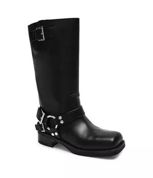 Кожаные ботильоны crosby Michael Kors, черный