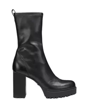 Кожаные ботильоны Cult, черный