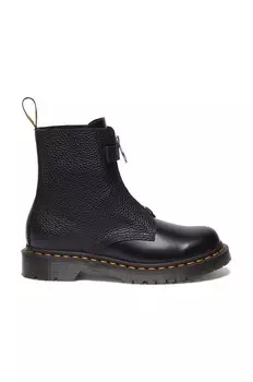 Кожаные ботильоны Dr. Martens 1460 Pascal Frnt Zip, черный