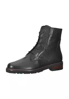 Кожаные ботильоны EVERYBODY, черный