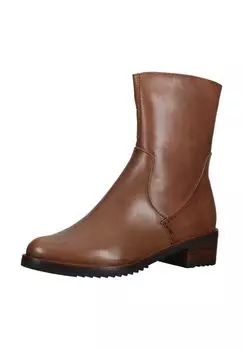 Кожаные ботильоны EVERYBODY, коричневый