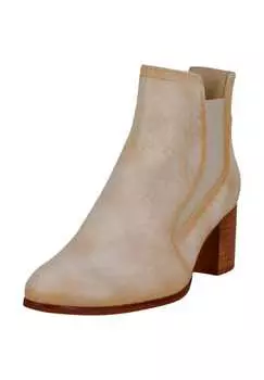 Кожаные ботильоны Felmini, бежевый