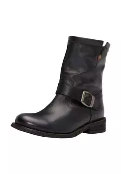 Кожаные ботильоны Felmini, черный