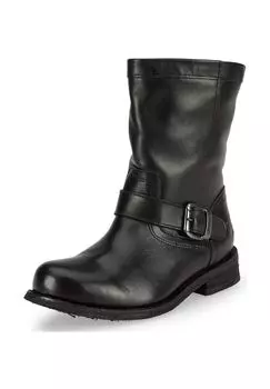 Кожаные ботильоны Felmini, черный