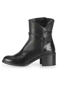 Кожаные ботильоны Felmini, черный