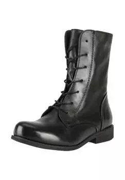 Кожаные ботильоны Felmini, черный