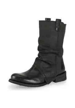 Кожаные ботильоны Felmini, черный