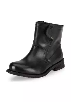 Кожаные ботильоны Felmini, черный