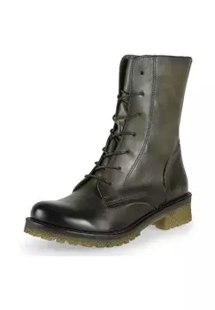 Кожаные ботильоны Felmini, зеленый