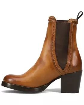 Кожаные ботильоны Frye Jean Chelsea, коричневый