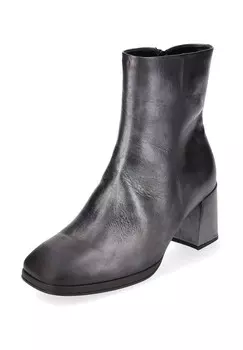 Кожаные ботильоны Gabor, антарцитовый
