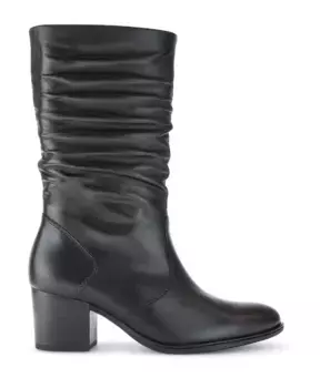 Кожаные ботильоны Gabor, черный