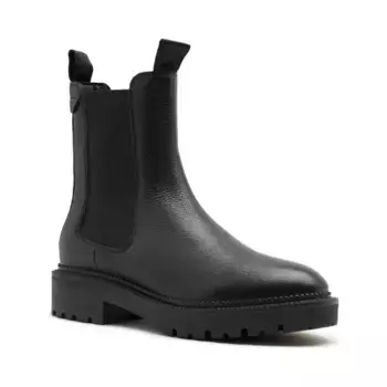 Кожаные ботильоны Gant, черный