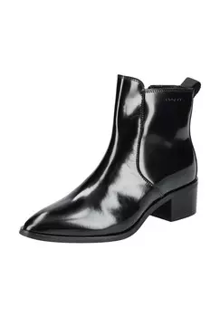 Кожаные ботильоны GANT, черный
