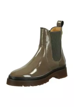 Кожаные ботильоны GANT, цвет Desert