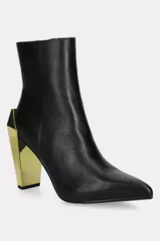 Кожаные ботильоны Gem Bootie Hi United Nude, черный