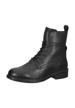 Кожаные ботильоны GEOX, черный