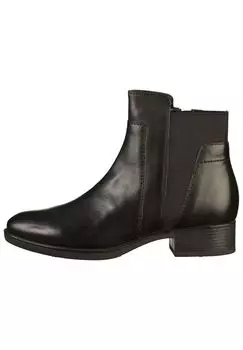 Кожаные ботильоны GEOX, черный