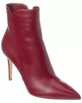 Кожаные ботильоны Gianvito Rossi Levy 85, красный