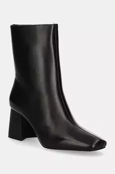Кожаные ботильоны HUGO Ariela, черный