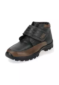 Кожаные ботильоны Hush Puppies, цвет Schwarz Braun