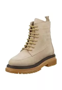 Кожаные ботильоны ILC, бежевый