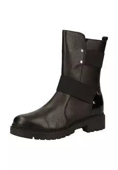 Кожаные ботильоны ILC, черный