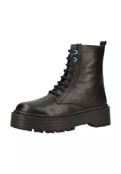 Кожаные ботильоны ILC, черный