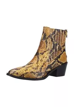 Кожаные ботильоны ILC, желтый