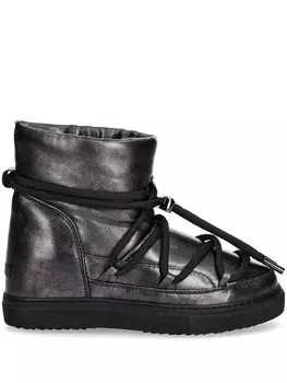 Кожаные ботильоны Inuikii, черный