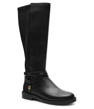 Кожаные ботильоны Эбигейл Michael Kors, черный
