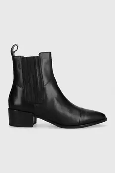 Кожаные ботильоны MARJA Vagabond Shoemakers, черный