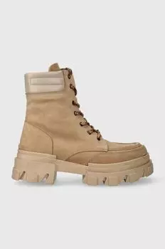 Кожаные ботильоны Medicine, бежевый