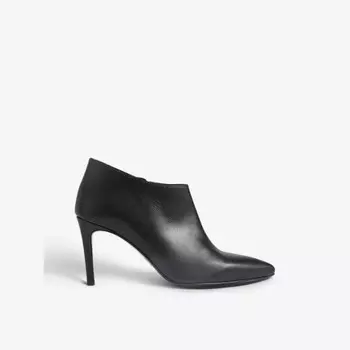 Кожаные ботильоны на каблуке Elle Lk Bennett, черный