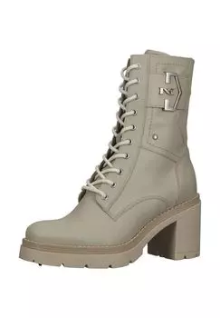 Кожаные ботильоны NeroGiardini, бежевый